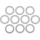 Eastern Motorcycle Parts Cam Shims - +0.015" - Gear #2 - 45" | K | KH | KHK | XL - 0925-0286  A-6778